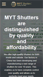 Mobile Screenshot of mytshutters.com